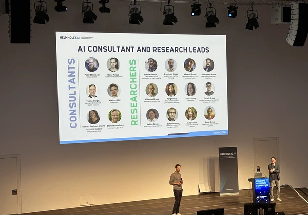 Participate at the Helmholtz AI Conference, Germany