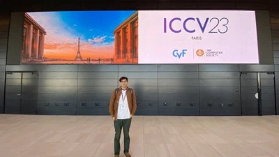 David attended ICCV 2023 in Paris featured image