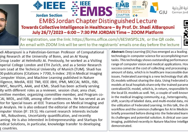 Invited Talk at German Jordanian University (GIU), Amman, Jordan