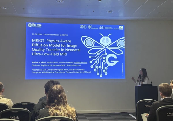 Three Oral Presentations at ISBI in London