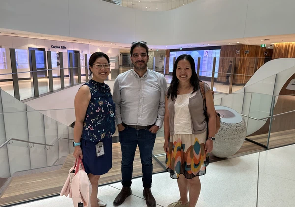 Met our partners at Peter MacCallum, Melbourne, Australia
