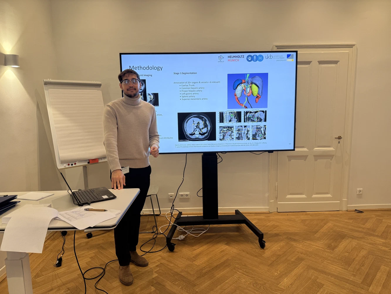 David participated with an oral presentation at the 10th BIGS Clinical & Population Science Student Retreat