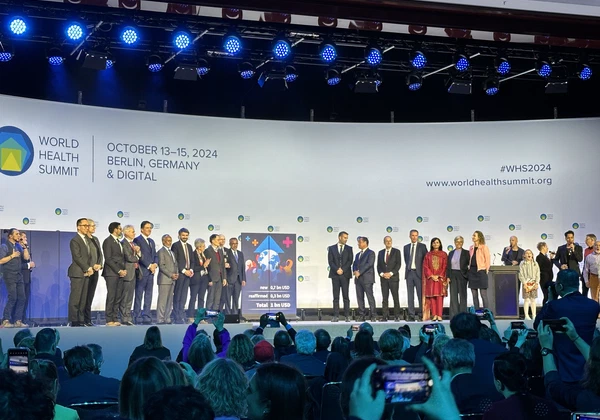 Participate at the World Health Summit in Berlin
