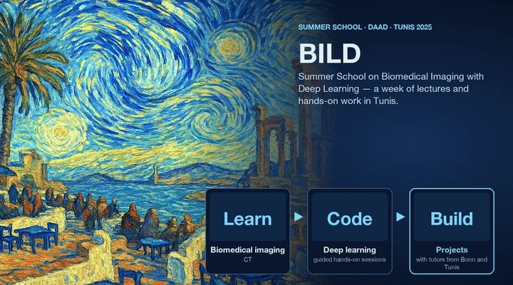 Summer School on Biomedical Imaging with Deep Learning (BILD)