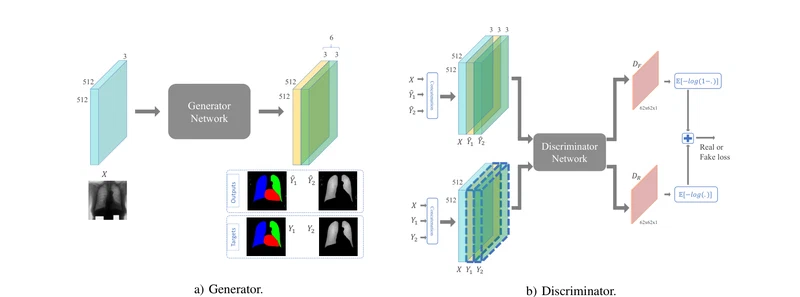 Image-to-Images Translation for Multi-Task Organ Segmentation and Bone Suppression in Chest X-Ray Radiography